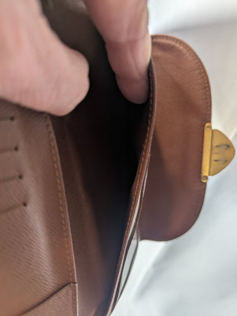 Louis Vuitton Monogram Mahina Lock Style Wallet - Picture 8 of 11